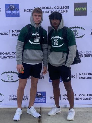 BrysonCronic's tweet photo. Great day at @NCEC_Recruiting camp!  @WhiteCo_FB @SMSBFootball @elitefootballac @DariusCannon2 @NatlPlaymkrsAca https://t.co/s9SQ7UvaLc