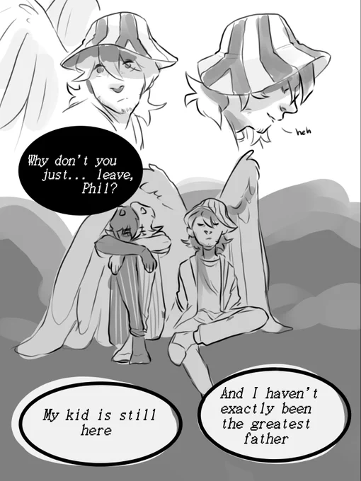 "think I made the right decision" (PT.2/3) #ranboofanart #philzafanart 