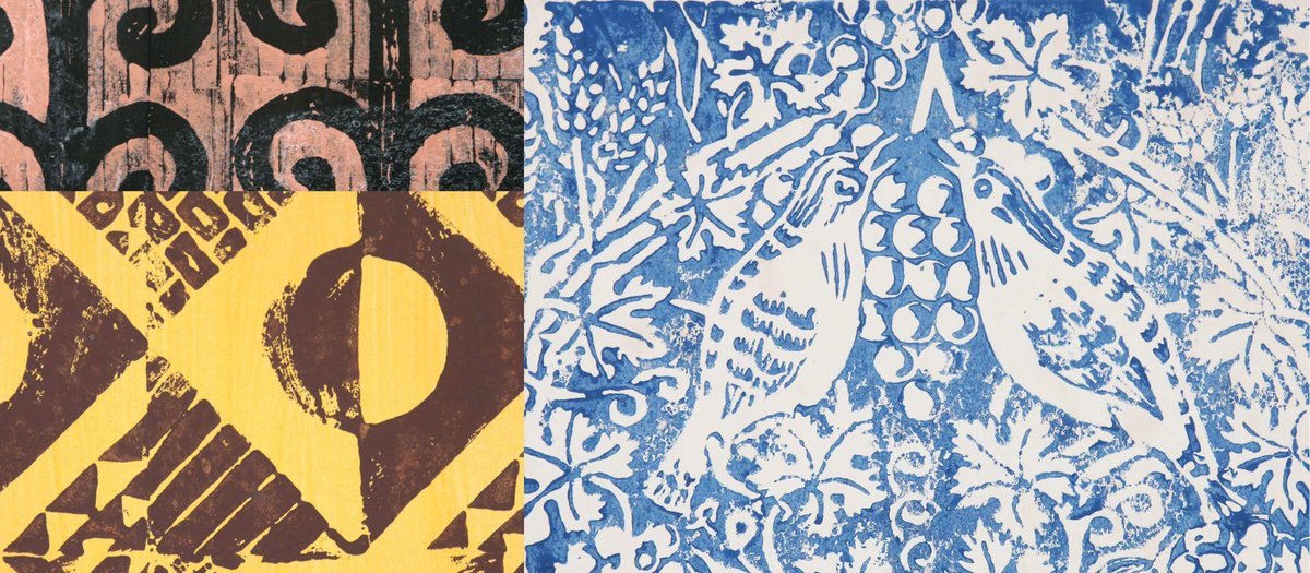  #BeyondRavilious - she was also an accomplished designer and it’s very easy to get wondrously lost in this part of her artistic output. Can recommend a look at  @BlithfieldCo website which reproduces a lot of her designs:  http://www.blithfield.co.uk/peggy-angus-collection