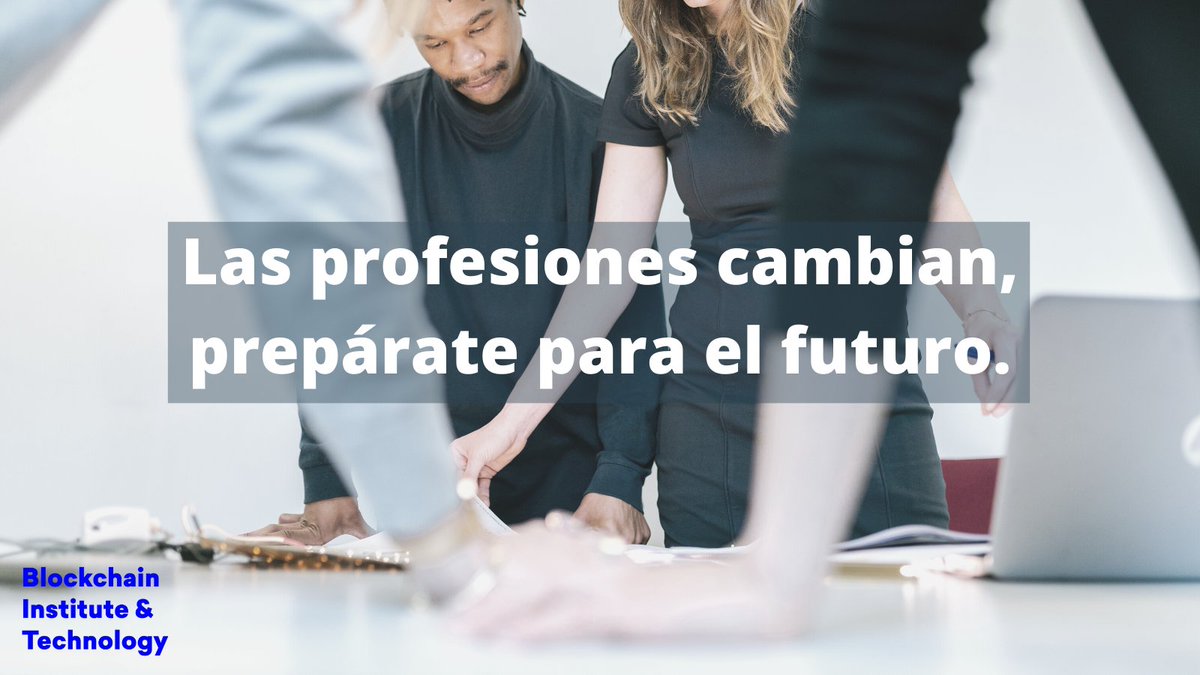 BiTBcn's tweet photo. La tecnología avanza muy rápido, las profesiones también evolucionan. Fórmate y prepárate para el futuro.
#blockchain #formacionencripto #bitcoin #masterblockchain #defi https://t.co/Hb5xUnOytG