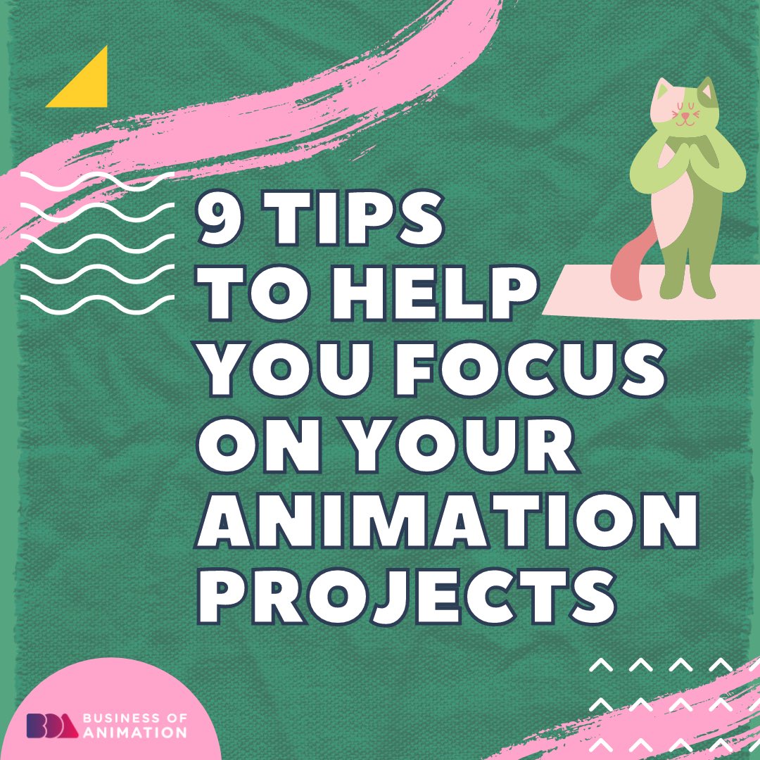 animationbiz's tweet image. 9 Tips to Help Focus on Your Animation Projects

1. Take some quiet time to think about your plans
2. Don't stretch yourself out to thin with too many tasks
3. Get rid of all things that can distract you

#animatorproductivity #animatortime #AnimatorTimeManagement #AnimationSpeed