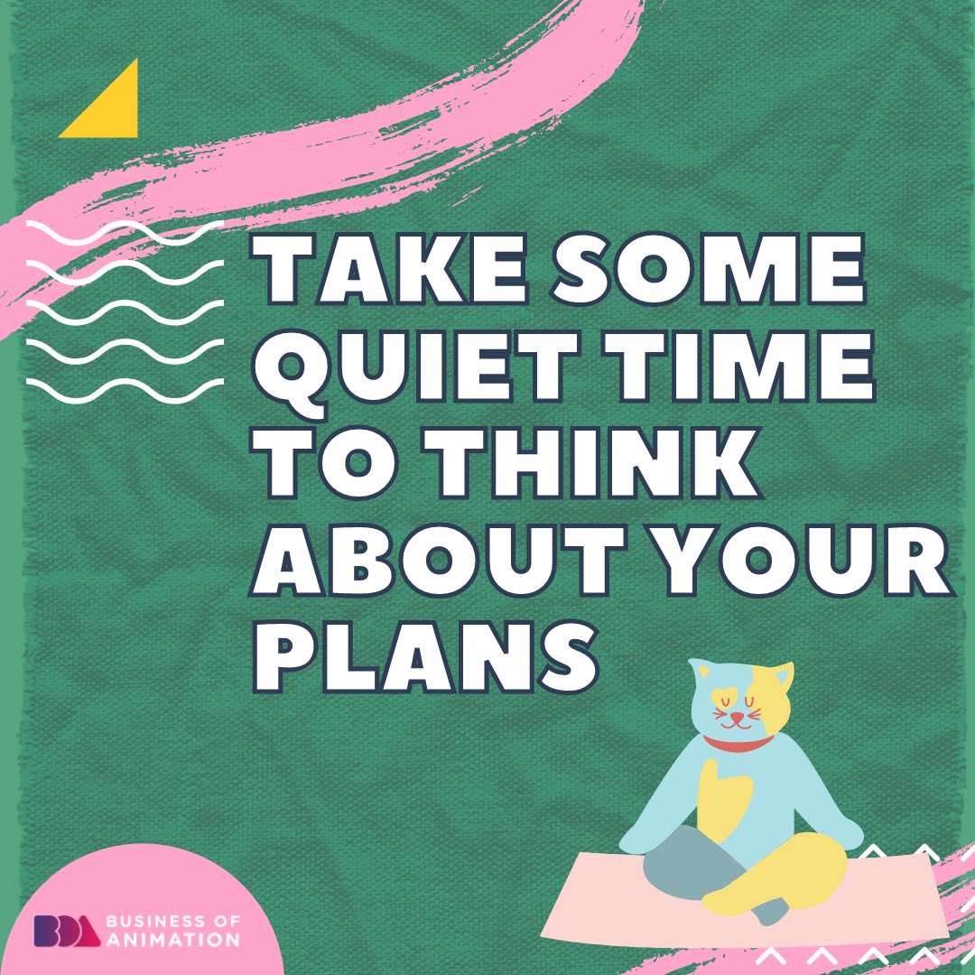 animationbiz's tweet image. 9 Tips to Help Focus on Your Animation Projects

1. Take some quiet time to think about your plans
2. Don't stretch yourself out to thin with too many tasks
3. Get rid of all things that can distract you

#animatorproductivity #animatortime #AnimatorTimeManagement #AnimationSpeed