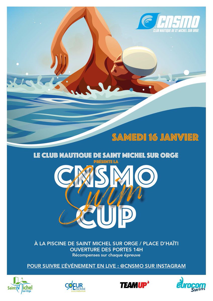#CNSMOSWIMCUP on s’adapte au contexte ! Merci <a href="/agenceteamup/">Agence Team Up</a> pour le visuel.