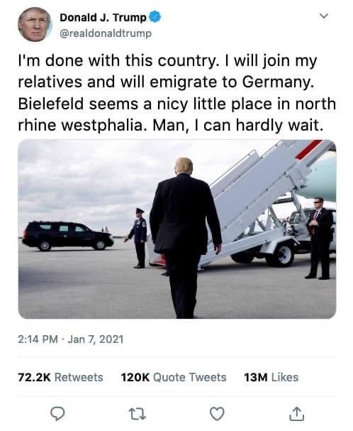 maik_carr's tweet image. Endlich geht's aufwärts 😃
#Bielefeld #MAGA #TrumpTwitter