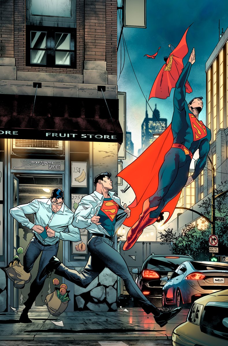 H O P E.           wip #superman cover, colors by @loquesunalex 