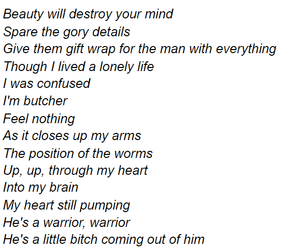 Bonus:Nie Mingjue, in Qi deviation mode as "The Butcher" https://open.spotify.com/track/3djJOGMiyy5Bg0hKcorLXk