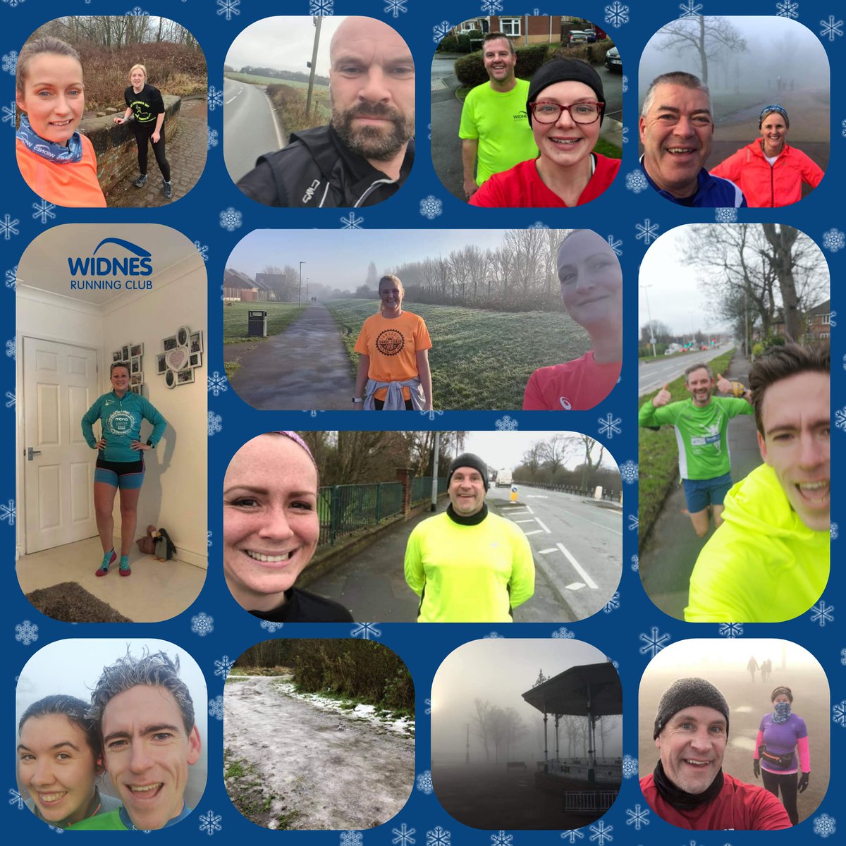 We've had it all this weekend, ice & fog, buddy runs, RED January going strong, 10m & marathon PBs, over 1650 club miles in the last week - who said you can't do anything during lockdown?? Ready to go again next week folks? 💪 #widnesrunningclub #widnes #halton