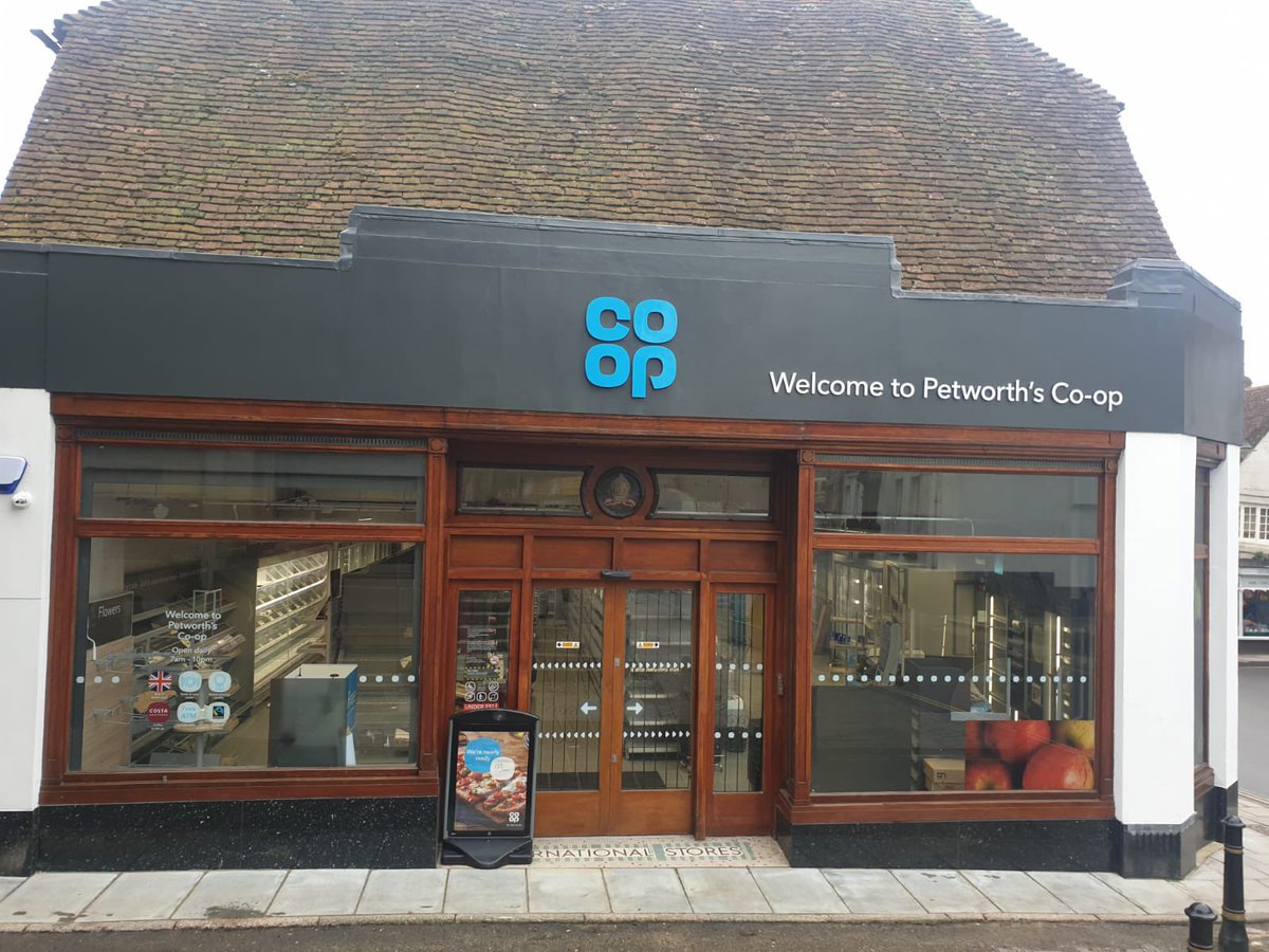 After 370 days of trading in a temporary store at Swan House, we’re finally closed down ready for our newly extended Petworth Market Square store to open on Wednesday...excited isn’t the word! <a href="/aash3460/">Ash Veal</a> <a href="/coopuk/">Co-op</a> #Petworth