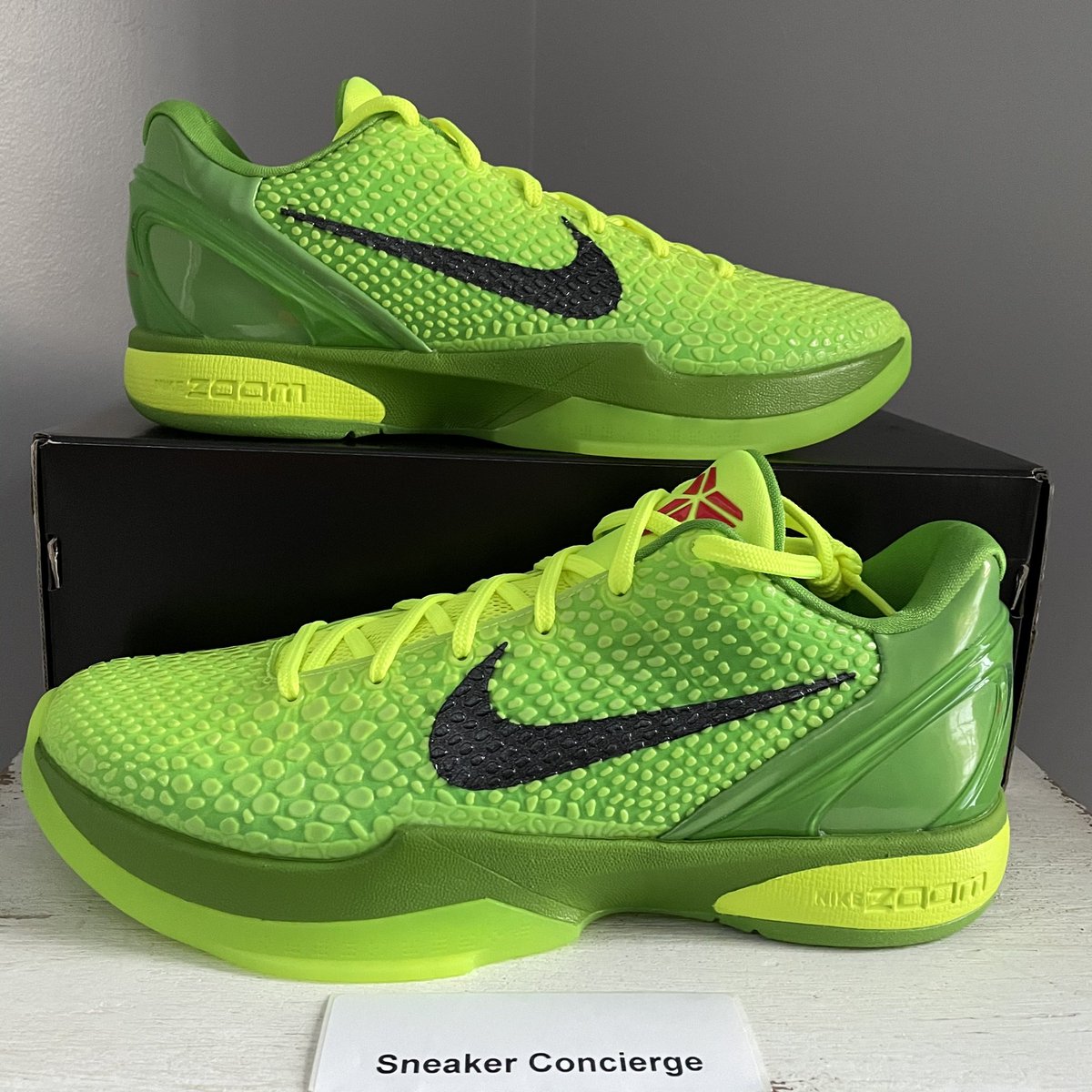 SNKRconcierge's tweet photo. Which recent Kobe is your favorite?

Grinch
Bruce Lee
Bruce Lee Alternate
Zebra PE https://t.co/wXzxQEzMW5
