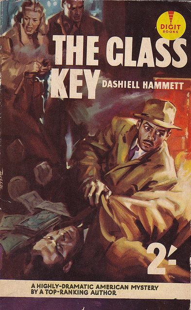 NoirAlleyAtNoon's tweet image. THE GLASS KEY is based on the novel by Dashiell Hammett. 
Here are the hardback and paperback covers for all the bookworms out there. 
#DarknessAtNoon #TheGlassKey #NoirAlley