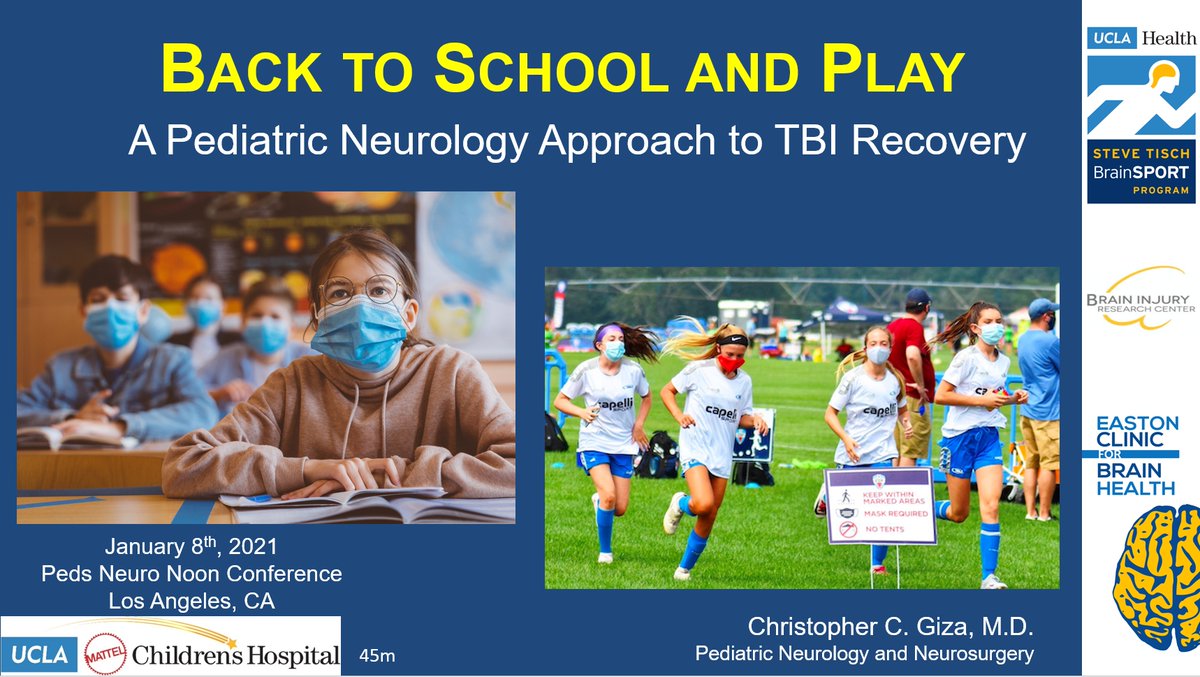 griz1's tweet photo. Some teaching cases from @uclachildneuro Noon Conference #PNNC on Friday. How to get kids back to school &amp; play after #TBI #sportsconcussion. @UCLAMCH @dgsomucla @UCLAHealth @UCLABrainSPORT @meeryo @BeckleNp @TeenEpilepsyDoc @piuchapr @AZGroves @Dshprung @AutumnSkyeIvy https://t.co/xfAsiewBqq