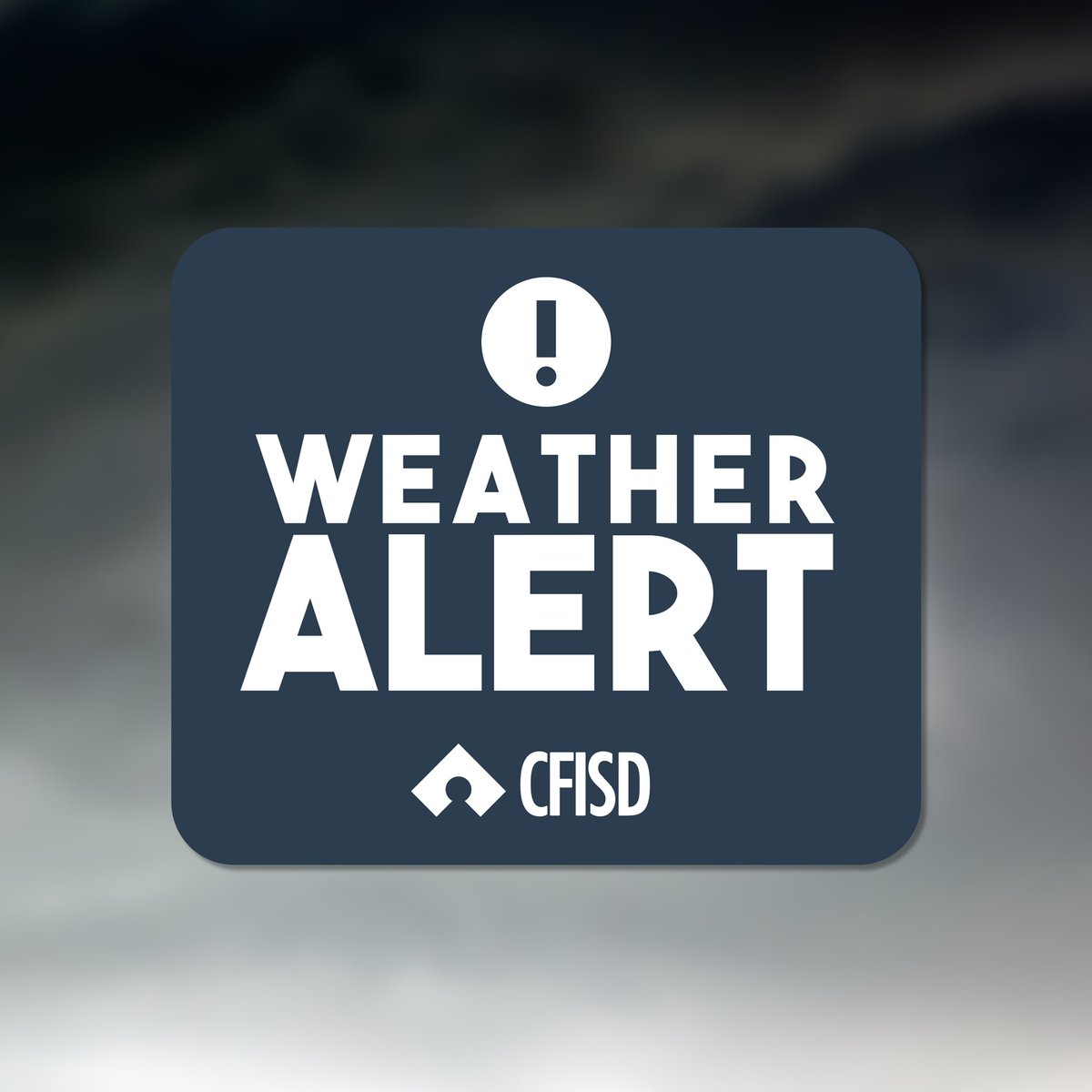 We are continuing to monitor the weather in our area. Please stay tuned for updates via the website, social media and email.