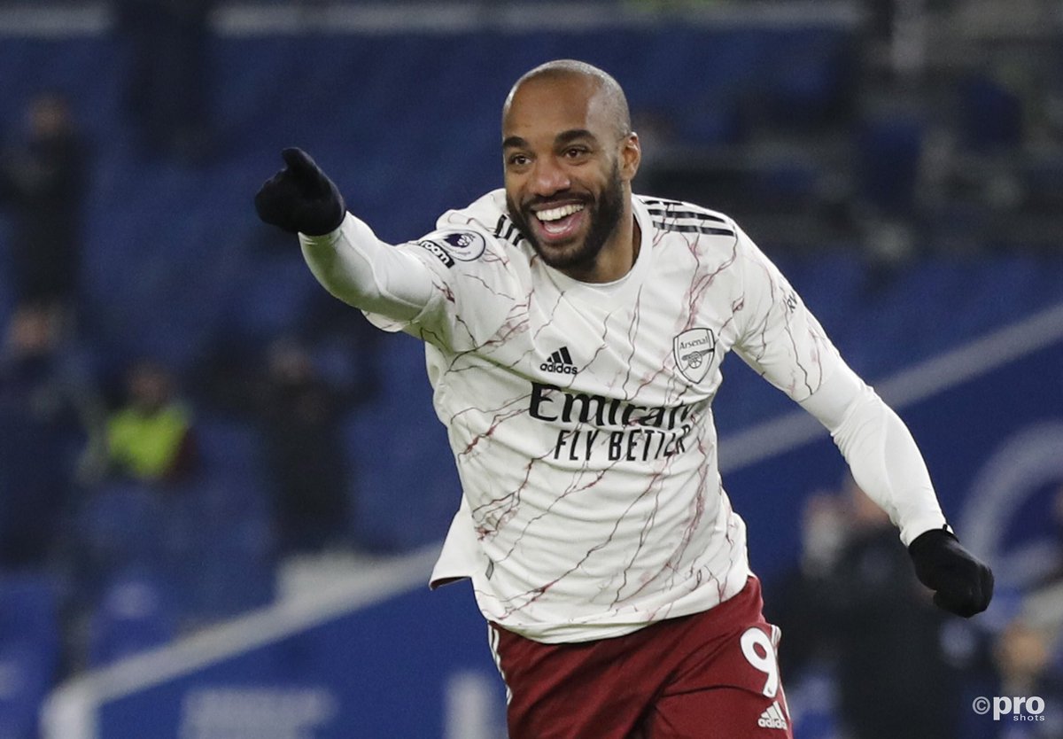 [THREAD] A strong goalscoring start, then a considerable lull, and now enjoying some of his best Arsenal form to date. A look at Alexandre Lacazette’s 20/21 season so far.