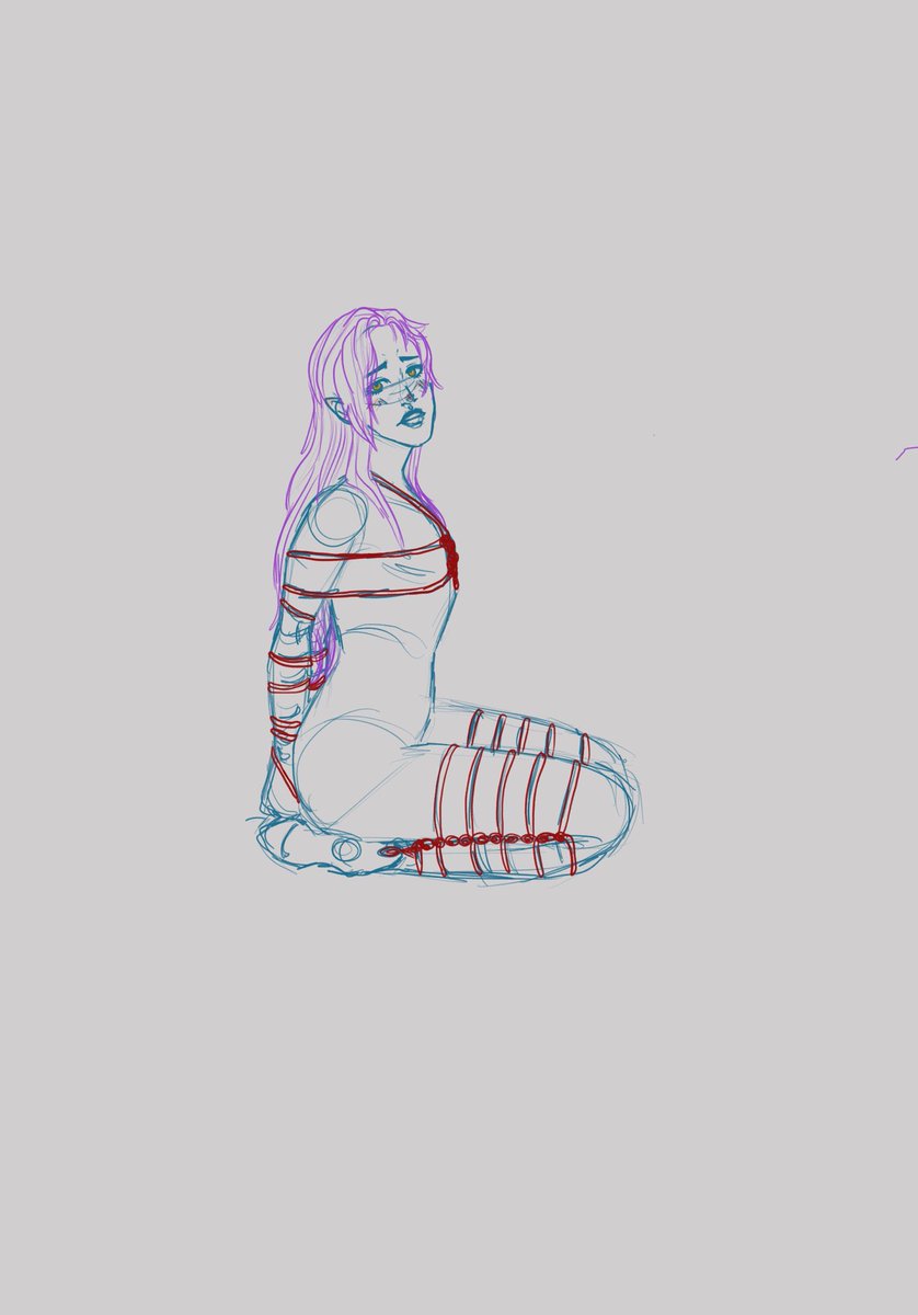 SirBorkTheCorgi's tweet photo. Some Shibari for Hao Lai~
#oc #myart #practicingposes https://t.co/W1X9kIViLJ