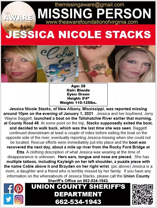 aware_the's tweet image. Jessica Stacks missing from New Albany, Mississippi. We need your help locating her. @WCBINEWS @wtva9news @acavallierNYC @DatelineNBC @LordanArts @DrPhil @IHaveVanished @LtGovMickey @LeighEgan @Paddleboarder @DisfunkGlee @SarahETurney