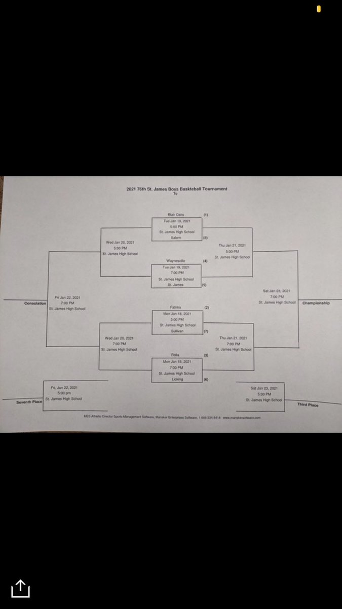 St. James Tournament Bracjet