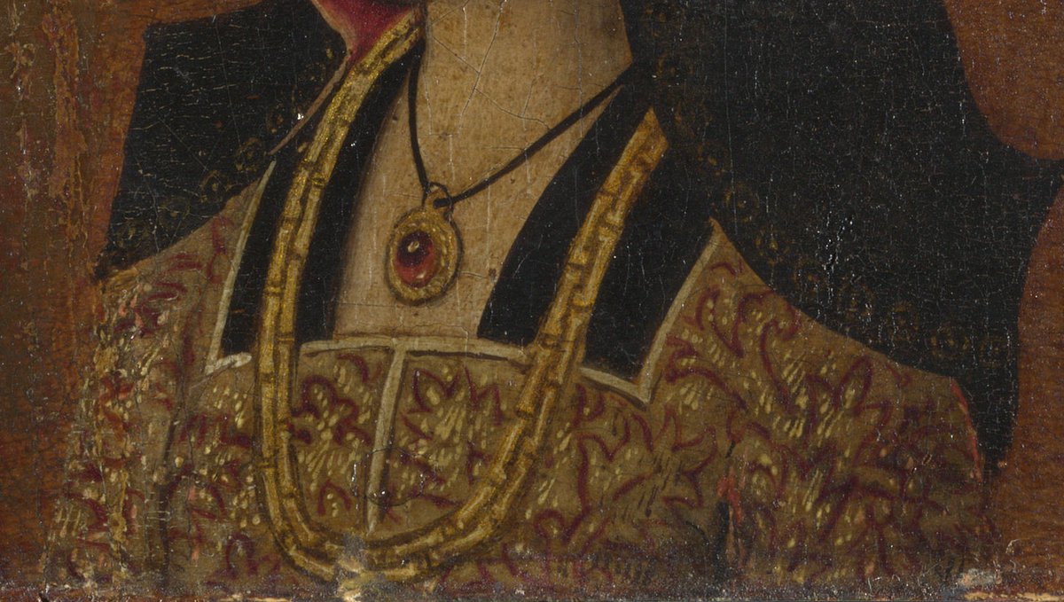 OldPortraiture's tweet photo. Born #OnThisDay in 1480: Archduchess #MargaretofAustria (1480-1530), Governor of the #HabsburgNetherlands, daughter of Emperor #MaximilianI
Portrait as a girl by workshop of #PietervanConinxloo, ca. 1495
#Habsburg #MargarethavanOostenrijk #ChildrenInArt https://t.co/Qpg2CW2PGv