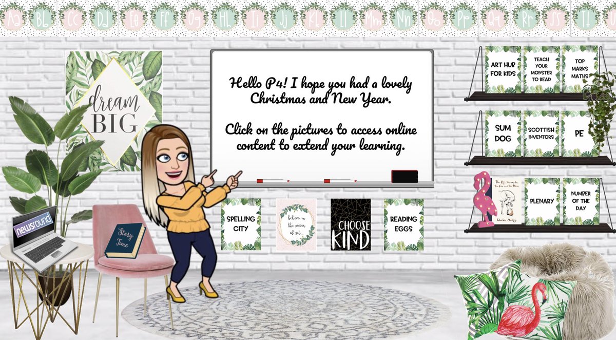 RavenswoodPS's tweet photo. Mrs Merrison can’t wait to welcome her Primary 4s to their virtual classroom tomorrow via Teams. We will be starting an online novel, exploring measurement and learning about Scottish inventors. #remotelearning @NLCLearningHub https://t.co/v8YLmAMtTs