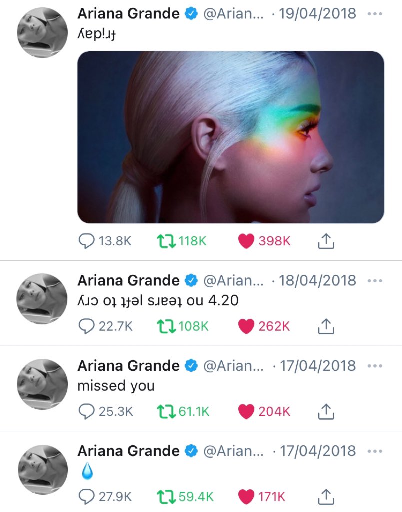 sweeetener's tweet photo. what i would do to go back to this time https://t.co/6Fg5NQvVI2