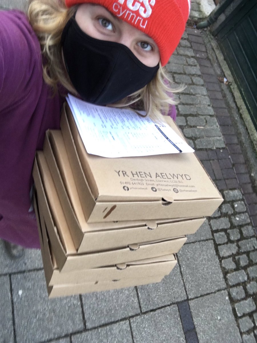 Unig peth da am tb testio n’ystod pandemig 🤤Heblaw canlyniad clir WRTH GWRS! #Dilishys #BrecwastDa #YrHenAelwyd #SiopanLleol #LockdownLife #BeLockdown?🐄🥛