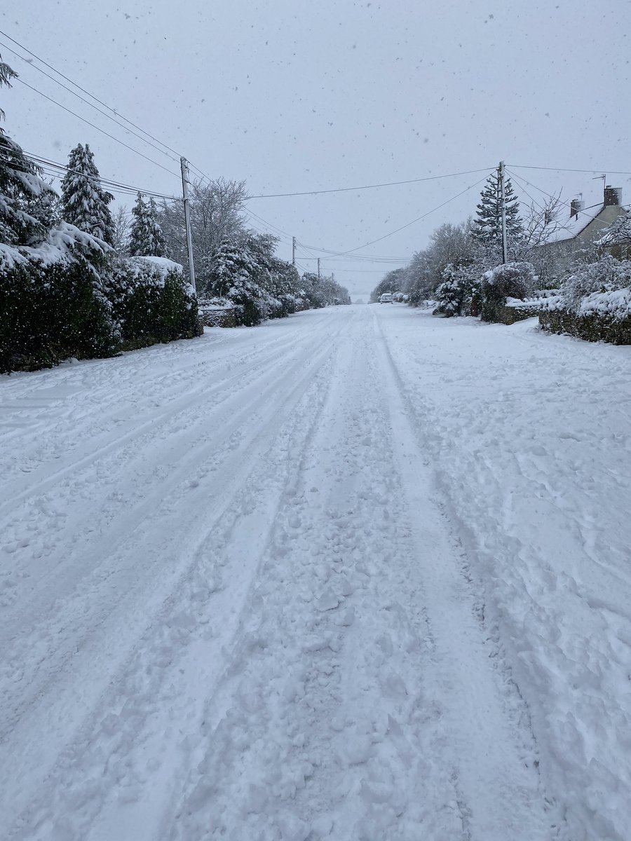 DesignerSmith's tweet image. Our home in the Howardian Hills...a beautiful snowy winter #wonderland! #snow #snowfun