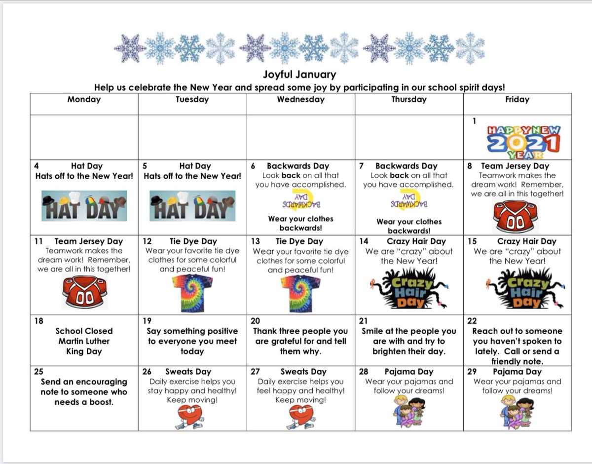 We have been spreading joy this month by participating in our school spirit days!! <a href="/fernbrooknj/">Fernbrook Elementary</a> <a href="/ShongumElem/">Shongum Elementary</a> #RandolphSchools