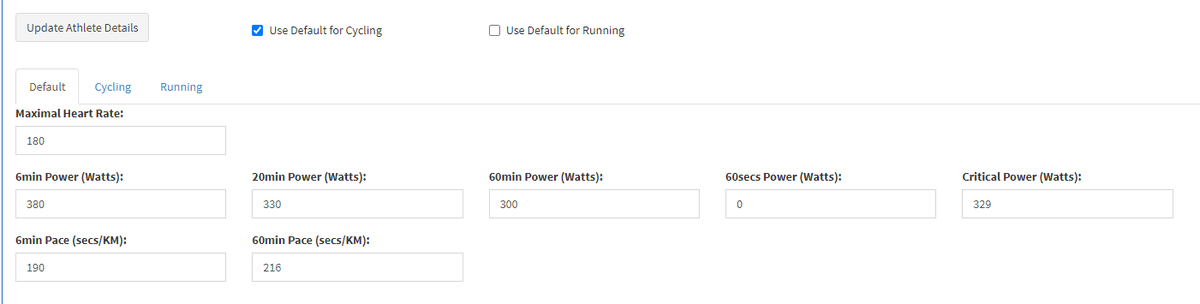 KittyJohne's tweet photo. https://t.co/WCnITyhPdY dev unashamedly driven by my new gadgets. Can now store cycling & running specific user details, or use default. Check correct values come through to the activity though! #stillbeta @strydrunning https://t.co/y5BGYEbrPW