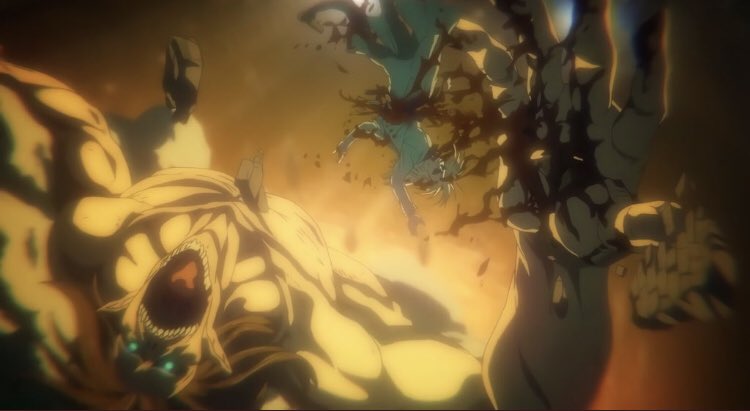 Redley0's tweet photo. 1 temporada: corre, Eren 
2 temporada: corre, Eren
3 temporada: corre, Eren 
4 temporada: corre, é o Eren 

#AttackOnTitan
#ShingekiNoKyojin https://t.co/akCHe5u7Xf