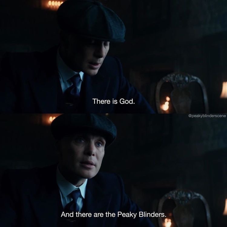 Choose one ~ peaky blinders an iconic scene