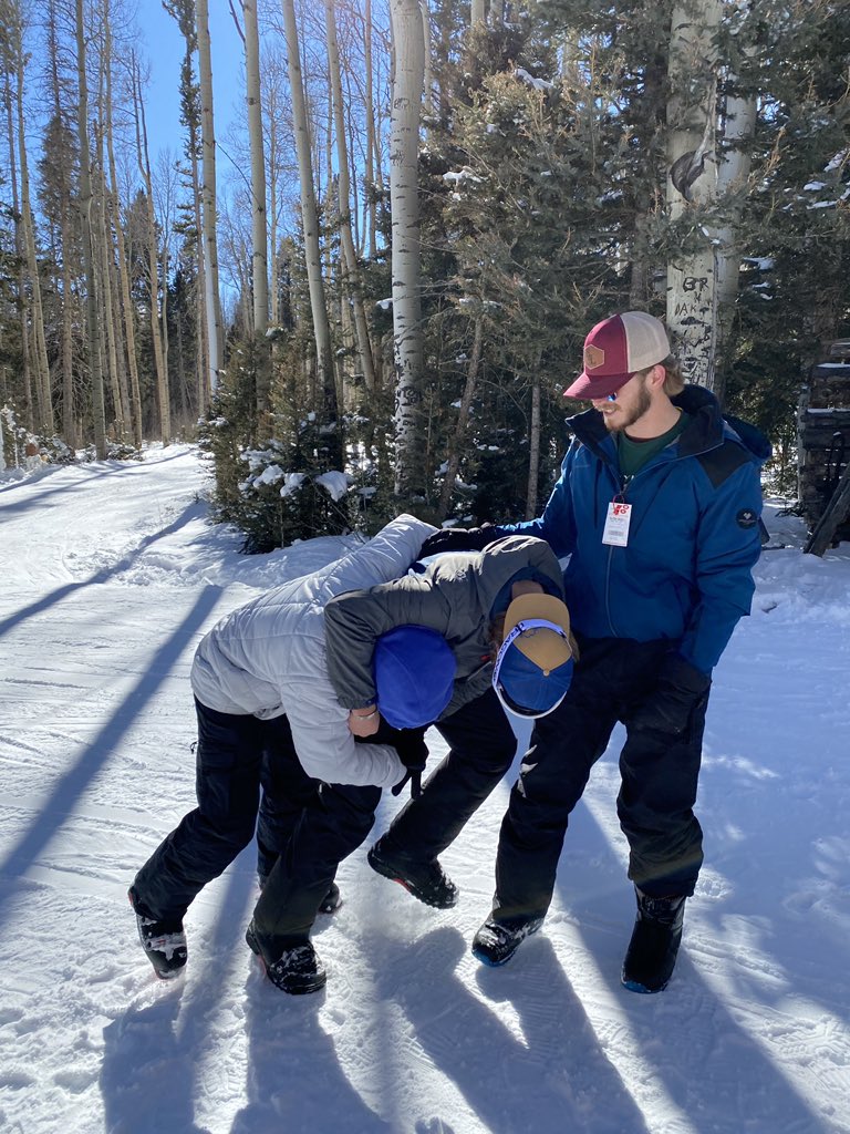 BrodyJack7's tweet photo. Almost had to push @luchyles2 off the mountain but he straightened up https://t.co/Atx4j2PELE