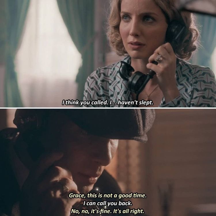 Choose one ~ peaky blinders a tommy x grace moment