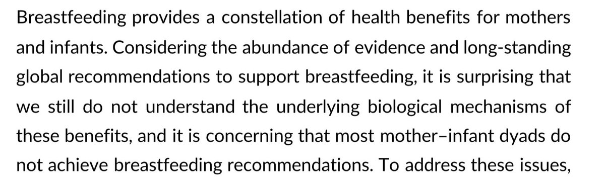 The paper starts as almost all papers about breastfeeding start with a wholehearted endorsement of the many purported health benefits of breastfeeding and widespread recommendations to breastfeed ...