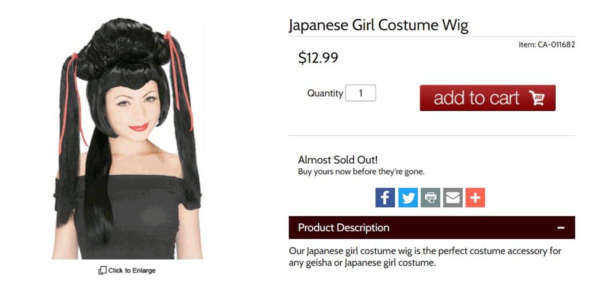 papricots's tweet photo. honestly crying at this "japanese girl" wig that looks like 3 other stereotypical "asian" wigs optimus primed together https://t.co/R19cFfNcMT