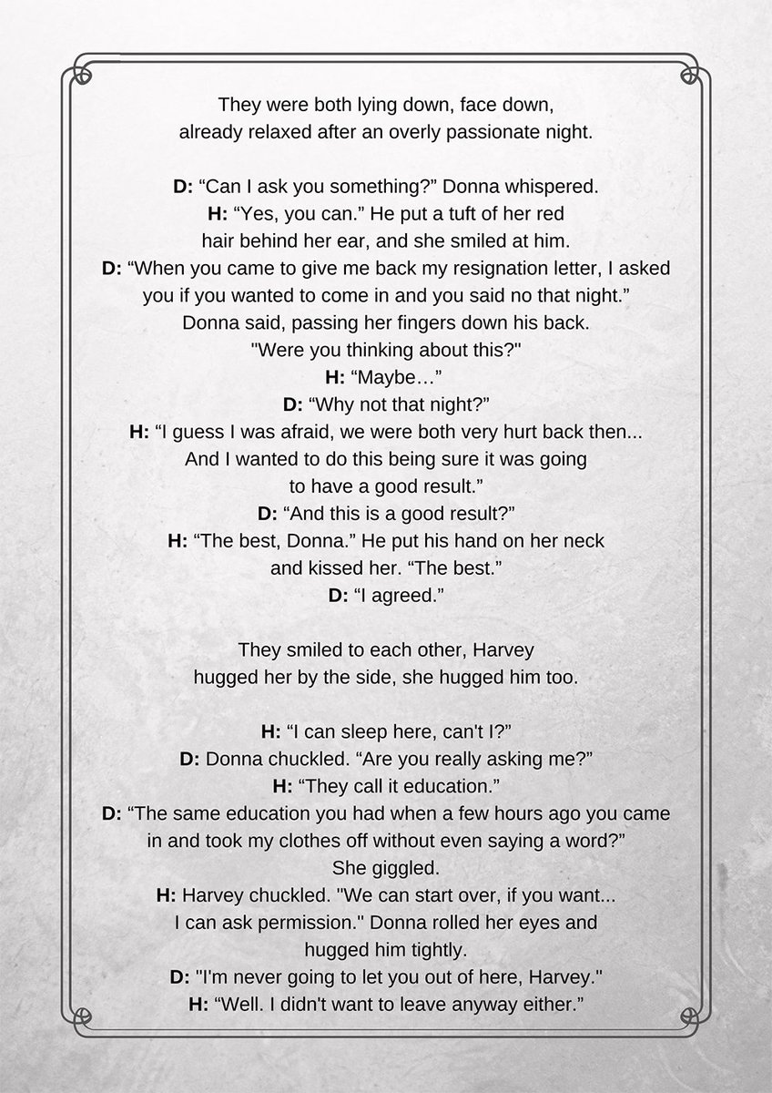 𝙻𝚒𝚝𝚝𝚕𝚎 𝚖𝚘𝚖𝚎𝚗𝚝𝚜 ♡{ some dialogues added or alternative to darvey scenes }