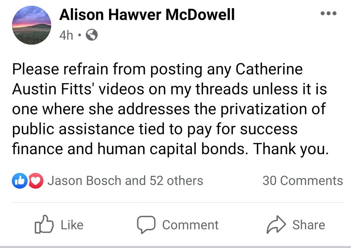 KeiserGina's tweet photo. @TheSolariReport 
I'm not certain Alison Havwer McDowell is worth looking into. 
She's trashing your credibility because you're a Capitalist 
and jealousy https://t.co/uNCQmOGiX8