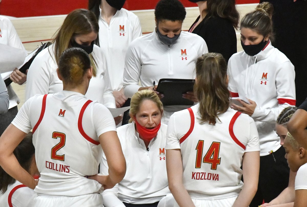 No. 12 Maryland proved that two close, physical games doesn't wear them out.

If anything, they'll come back even stronger.

The Terps beat Purdue 83-46 and held them to 24.1% shooting, the lowest of any #B1G team against Maryland in history: baltimoresun.com/sports/terps/b…