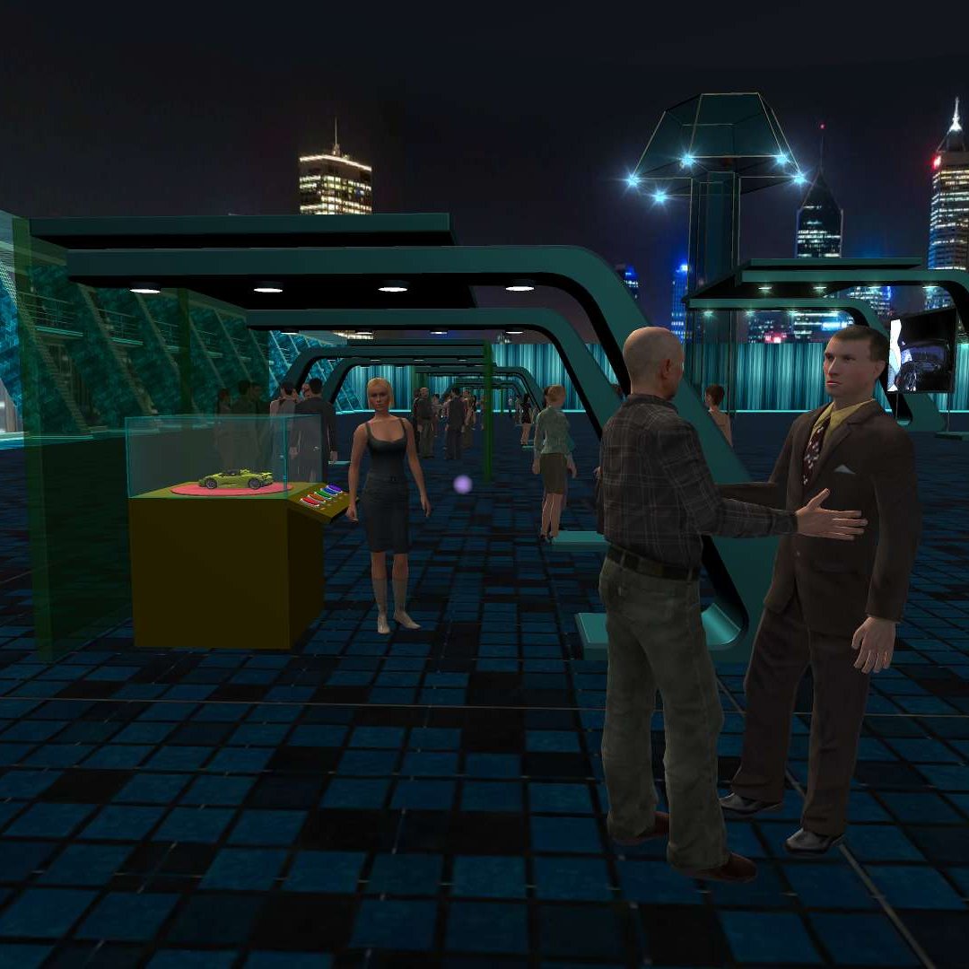 Could virtual trade shows in 2021 look like this?  
Asking for a friend ;)

#CES2021  #alldigital #futureofwork #VR