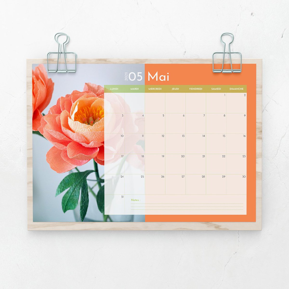 la_bouture's tweet photo. Voici mon calendrier 2021, also available in english with monday or sunday start!
#calendar #calendrier #2021 #paperflowers
https://t.co/Nl75zYT6n0 https://t.co/yTQBqaxt7j