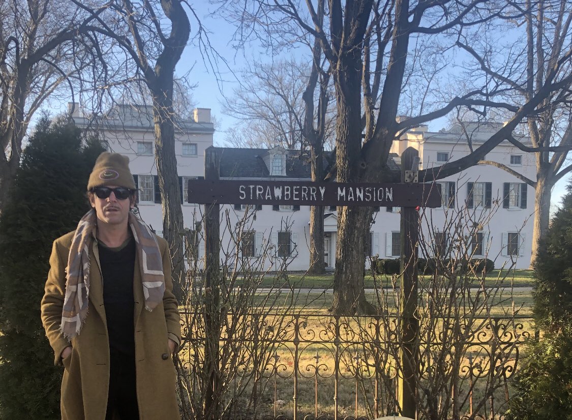 Visited Strawberry Mansion with my mom today. Both my grandfathers, Sid &amp; Jack grew up in this Philly neighborhood. John Coltrane &amp; Larry Fines of the Three Stooges lived here too. Hallowed ground. A place where giants used to walk the earth. Very sweet to see it with my momma 🍓