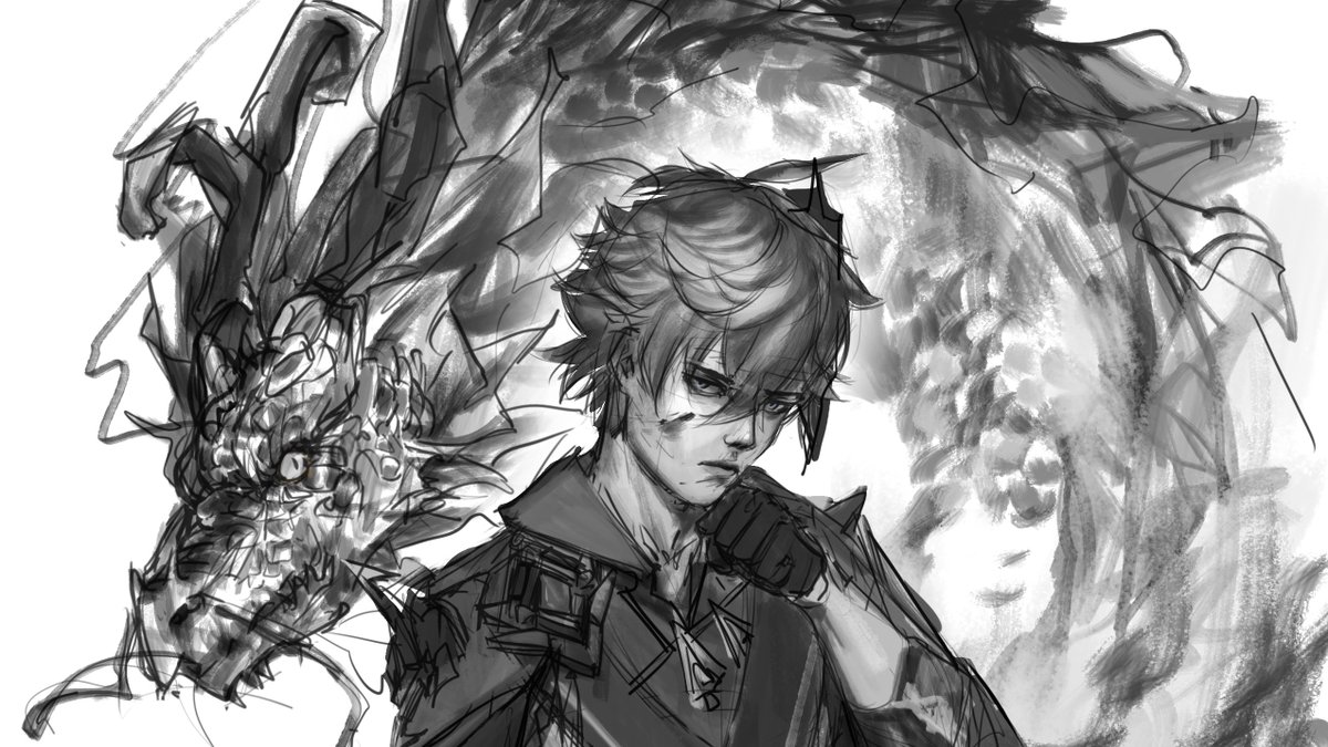 #Genshinimpact #原神
#ZhongChi 
Went to Liyue and came back with new dragon bf 🐉