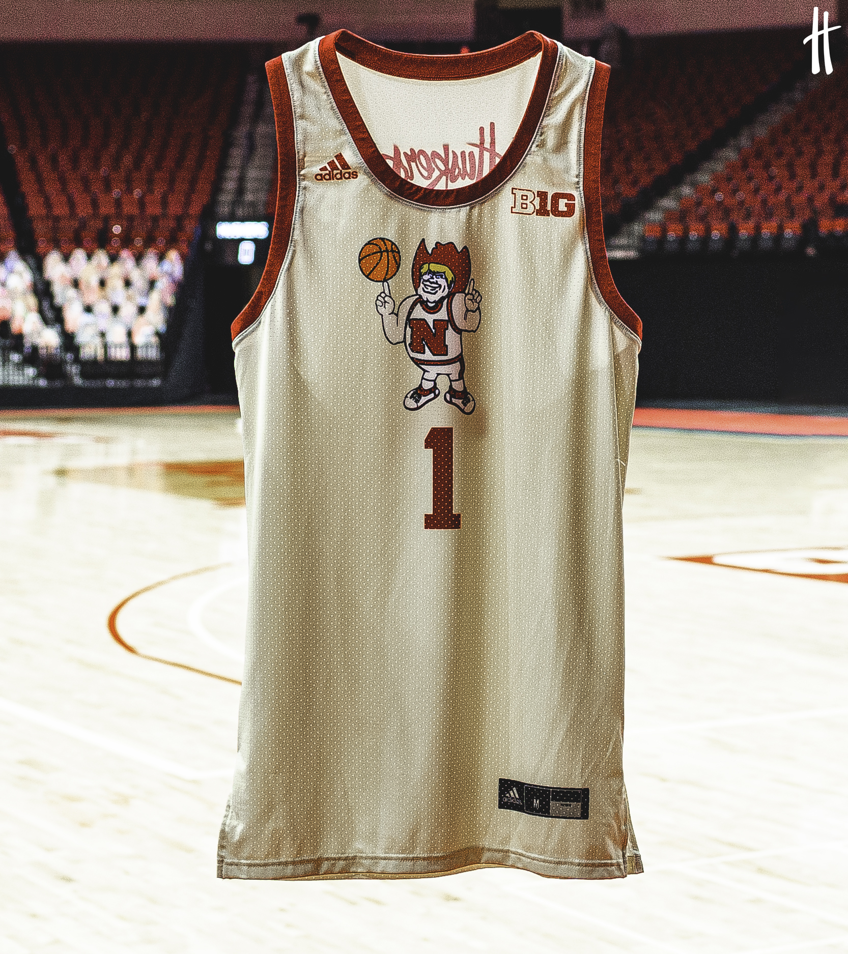 nebraska basketball jersey