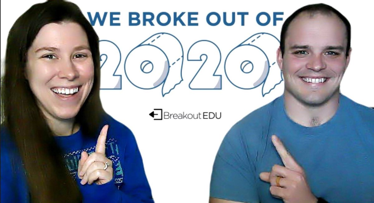 MissBlank2013's tweet photo. Trying our best to turn around this 13th month of #2020 with @breakoutedu
#yourewelcome #breakoutedu #breakouthome #2021 #dumpsterfire2020 https://t.co/Ha5cpKAg4d