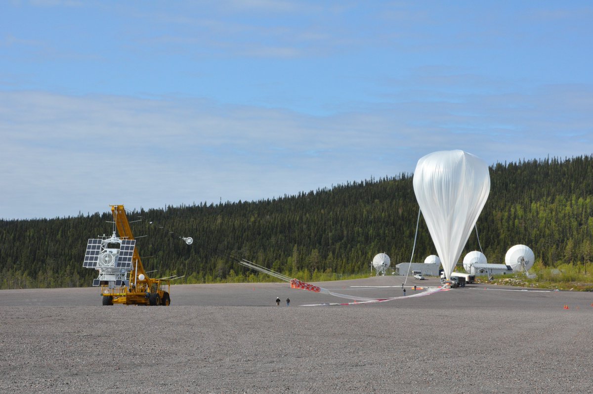 Sunrise_III's tweet image. Only 500 days till launch: the balloon-borne #stratospheric observatory #Sunrise_III will lift off from @SSCSpace ‘s #Esrange Space Center in #Kiruna on 1 June, 2022 to attain unprecedented data from the #Sun. Read more here: tinyurl.com/yx9jkft8