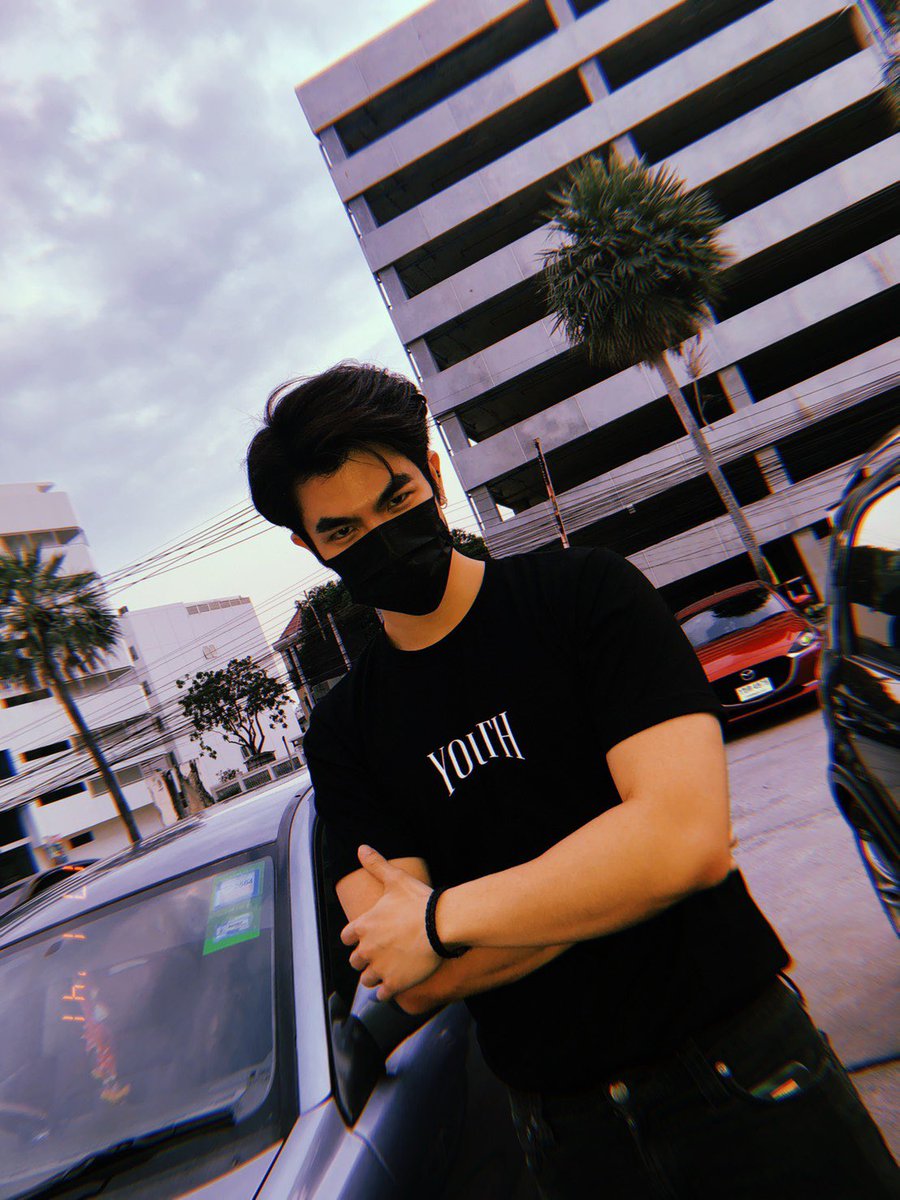 QDAP_BKK's tweet photo. Spotted Khun @milephakphum in “Youth is Future” tee 🖤 #qdesignandplay #qdap #youthisfuture #milephakphum https://t.co/0NIkCzbkLh