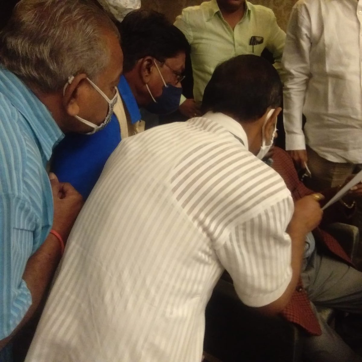 National Agitation Committee (@nationalagitat2) on Twitter photo Our NAC Nanded team under the leadership of Shri S N Ambekar Ji, Maharashtra President, met today with Hon Shri Ramdas Ji Athawale <a href="/RamdasAthawale/">Dr.Ramdas Athawale</a> ji Minister of State for Social Justice & Empowerment at Nanded Maharashtra and submitted memorandum. <a href="/PTI_News/">Press Trust of India</a> Our NAC Nanded team under the leadership of Shri S N Ambekar Ji, Maharashtra President, met today with Hon Shri Ramdas Ji Athawale <a href="/RamdasAthawale/">Dr.Ramdas Athawale</a> ji Minister of State for Social Justice & Empowerment at Nanded Maharashtra and submitted memorandum. <a href="/PTI_News/">Press Trust of India</a>
