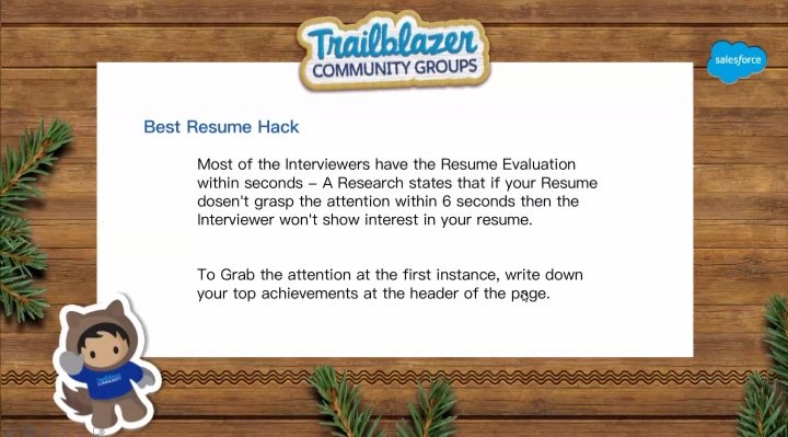 Kamakshi_A99's tweet photo. Some Resume Hacks and Best Resume Hacks ...
#ProTipsSFDC
@Sesha__ @sureshchundi @bchinna032 @VarnataS
๐ https://t.co/VAJwPuOr67