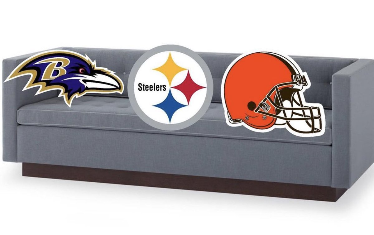 🙂 Bengals on the bean bag chair on the floor