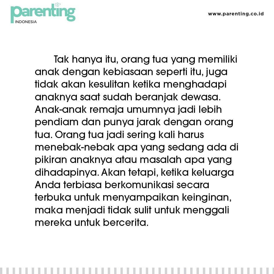 Selain menhindari tantrum, teknik ini juga dapat meningkatkan kepercayaan anak-anak untuk selalu bercerita pada Anda sebagai orang tua, bahkan sampai remaja sekali pun. #2 #thread #tantrum #ParentingTips