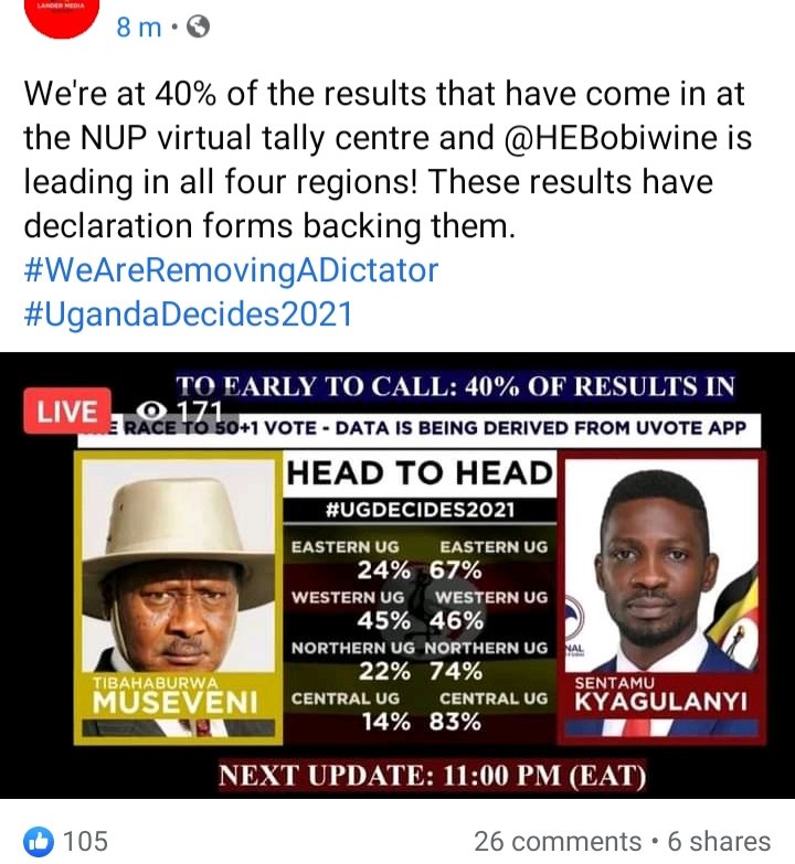 SwaViola's tweet photo. @CanaryMugume #counteveryvote@ug https://t.co/dV3Sc9O8uH
