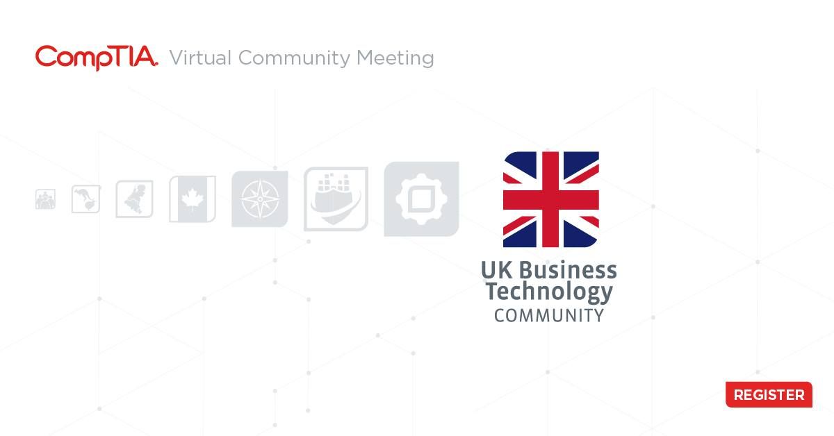 Start your year with the UK and Benelux communities as they meet to provide updates, advice and recommendations for the year ahead as well as giving you the opportunity to share ideas and themes for future topic areas. Find out more s.comptia.org/3nTIDjy